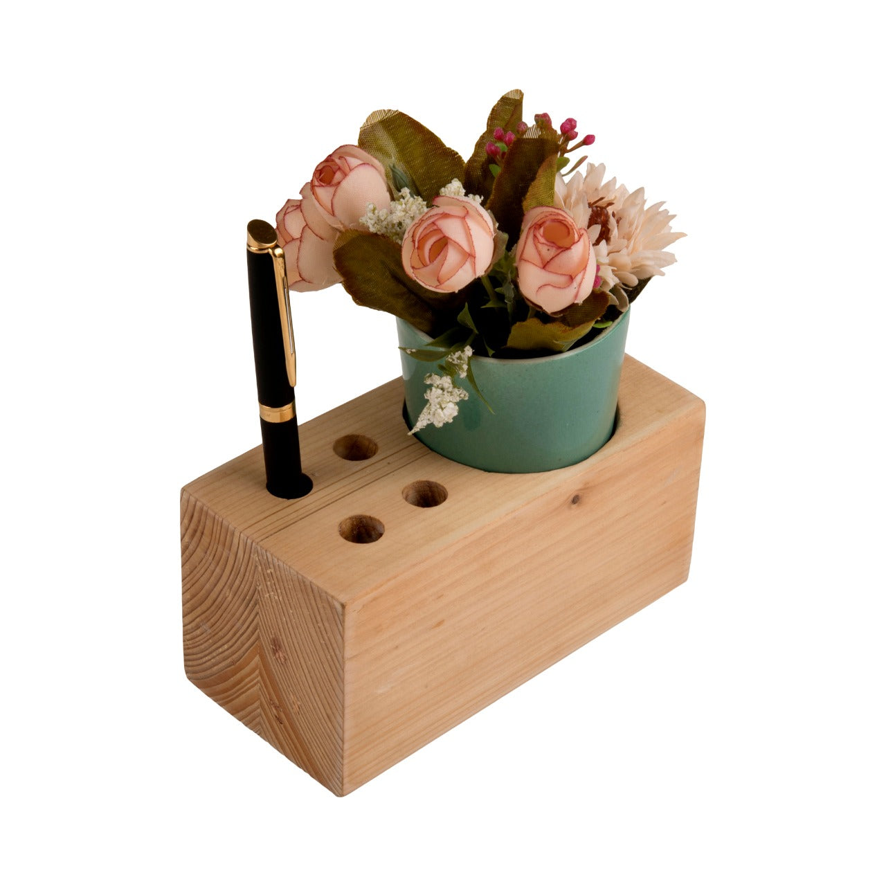 A Tiny Mistake Desk and Pen Stand Planter, Indoor Planter for Home Decor, Perfect for Work from Home Desk
