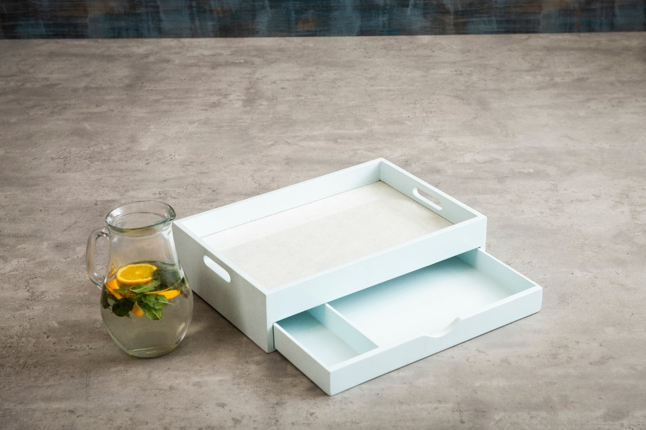 A Tiny Mistake Pastel Blue Drawer Tray