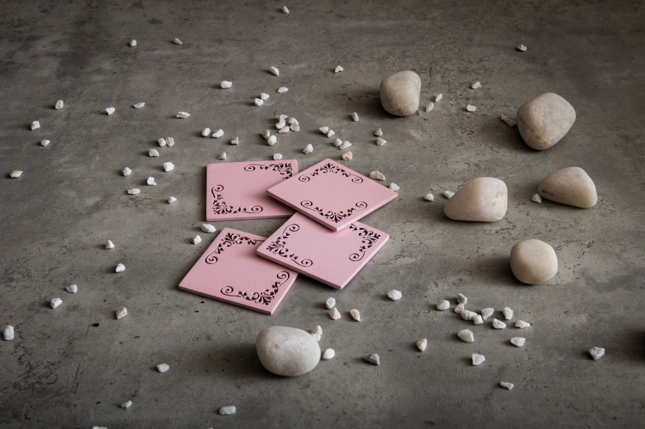 Set of 4 Coasters, Table Accessory