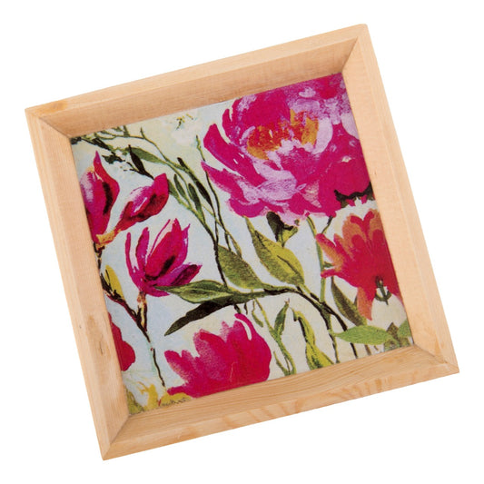 Wooden Tray, Decoupage Tray, Serving Tray