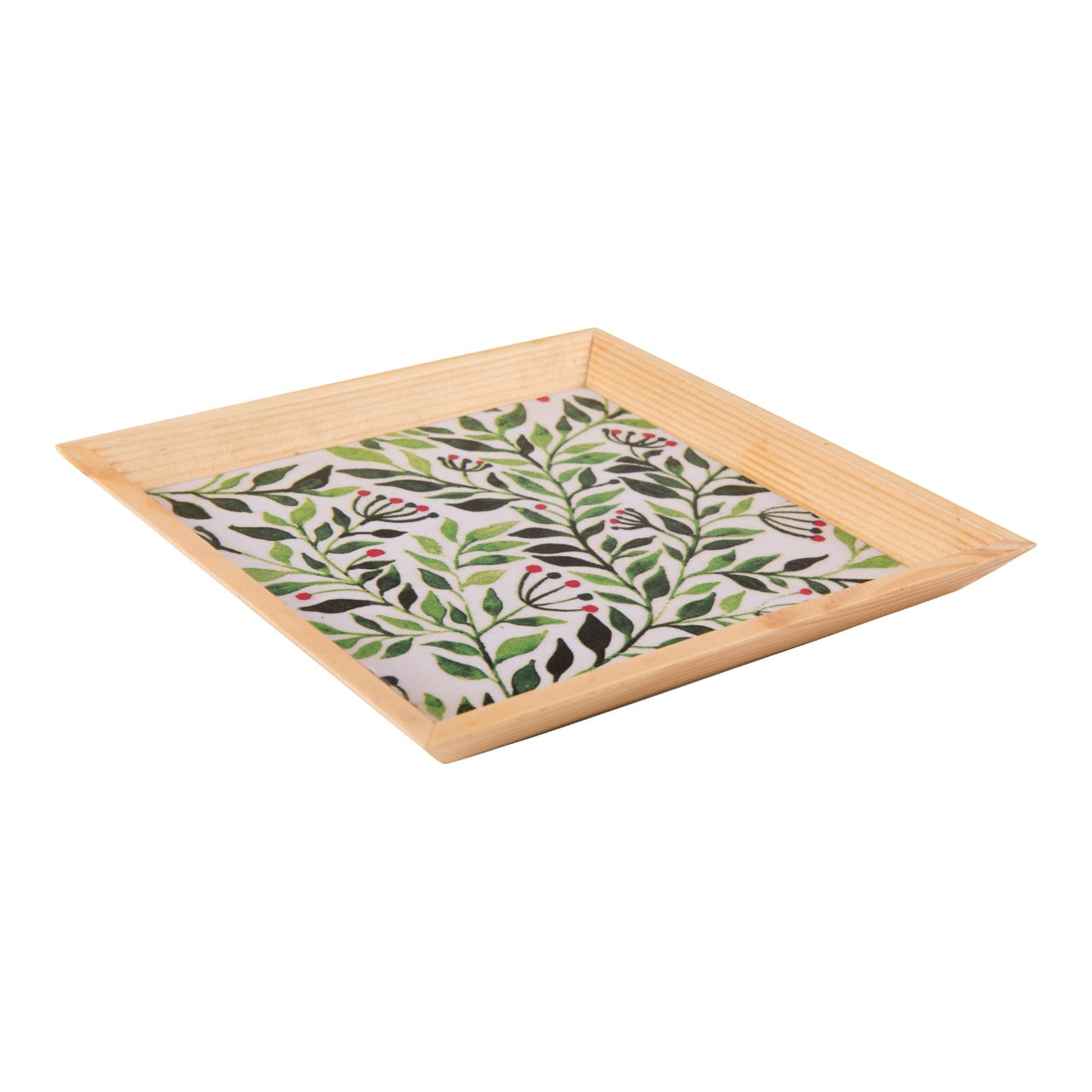 Wooden Tray, Decoupage Tray, Serving Tray