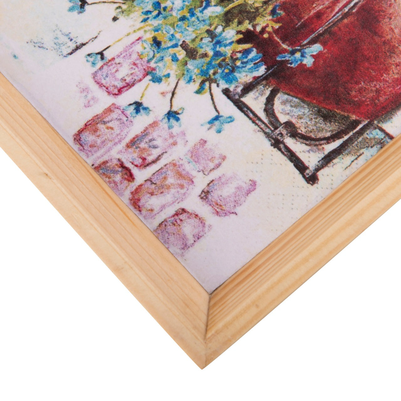 Wooden Tray, Decoupage Tray, Serving Tray