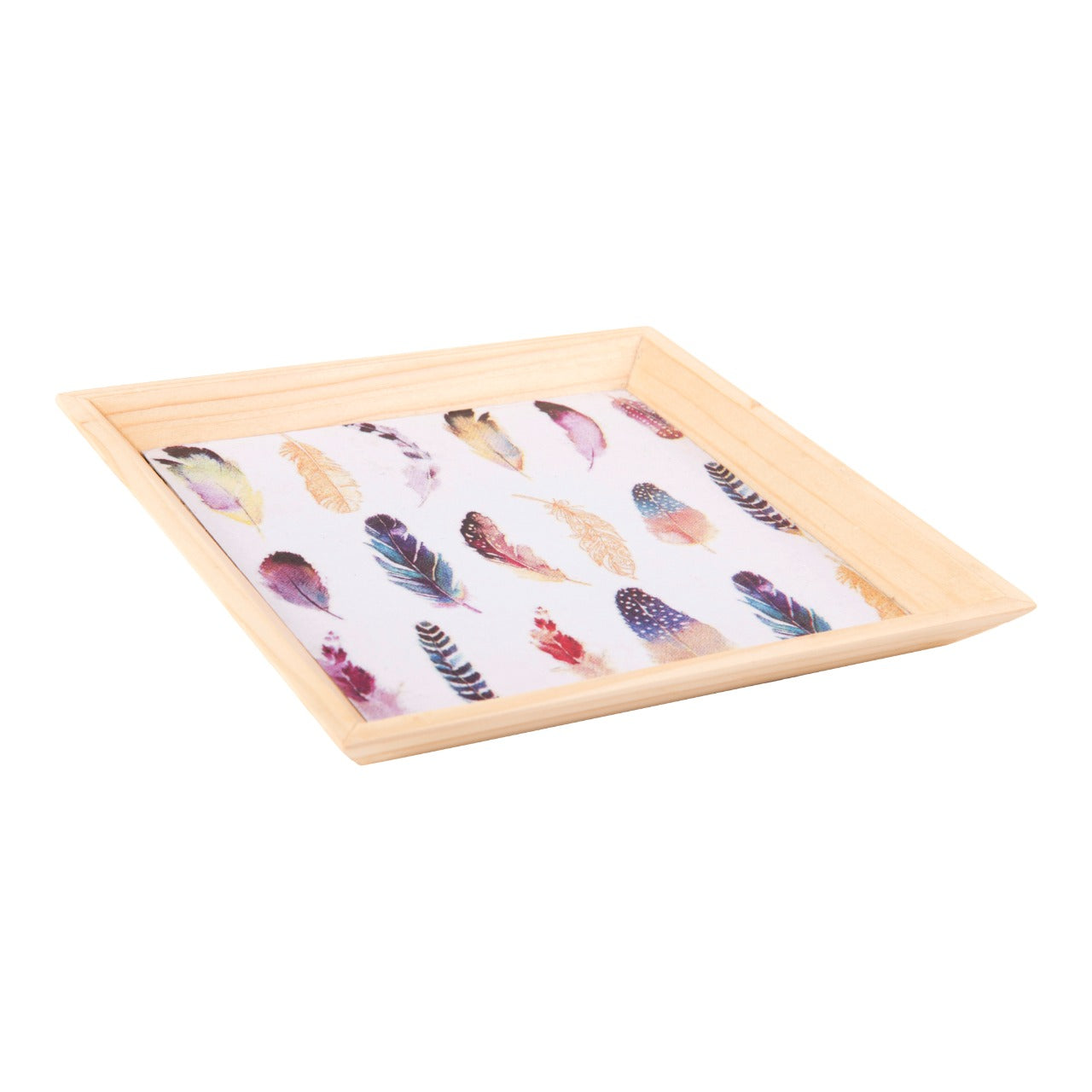 Wooden Tray, Decoupage Tray, Serving Tray