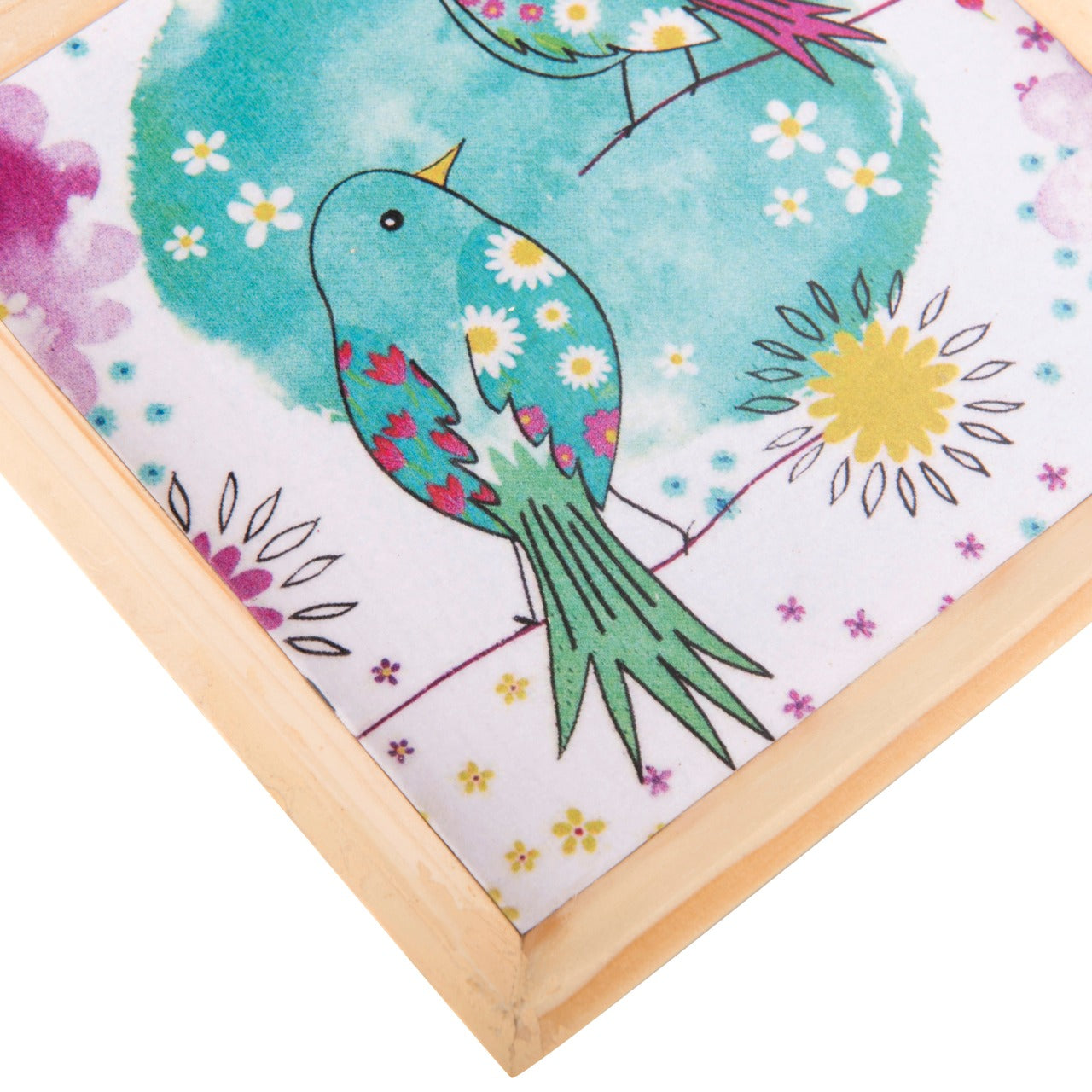 Wooden Tray, Decoupage Tray, Serving Tray