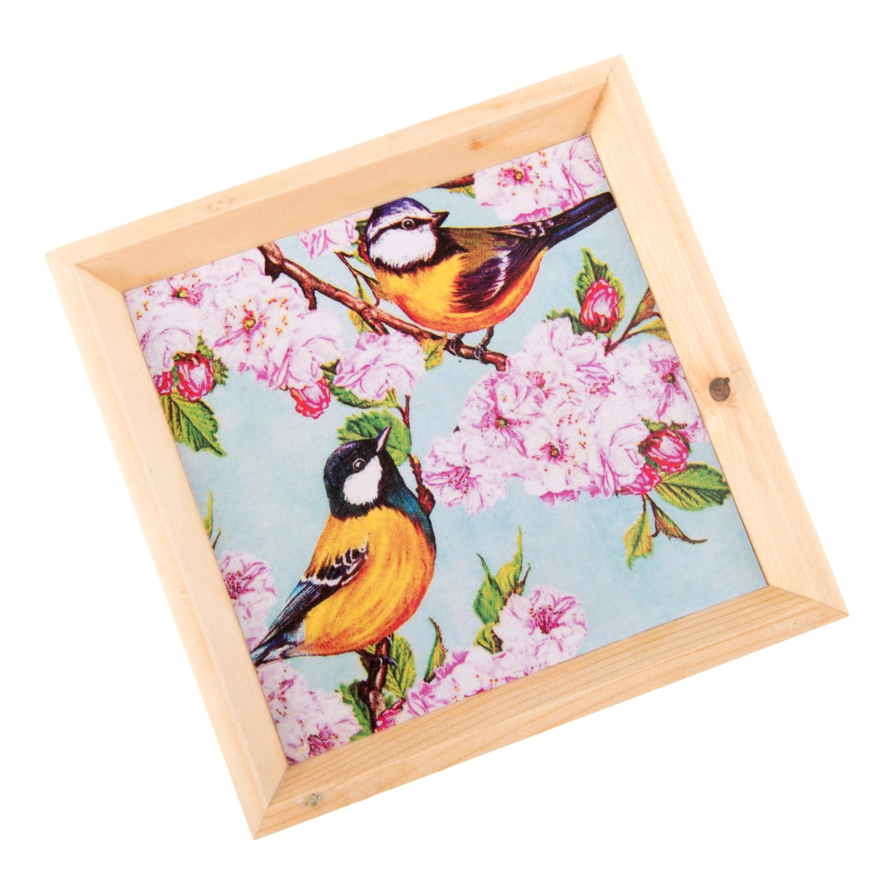 Wooden Tray, Decoupage Tray, Serving Tray