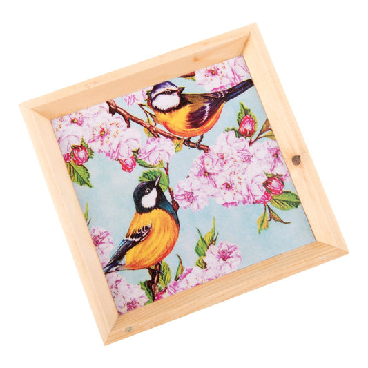 Wooden Tray, Decoupage Tray, Serving Tray