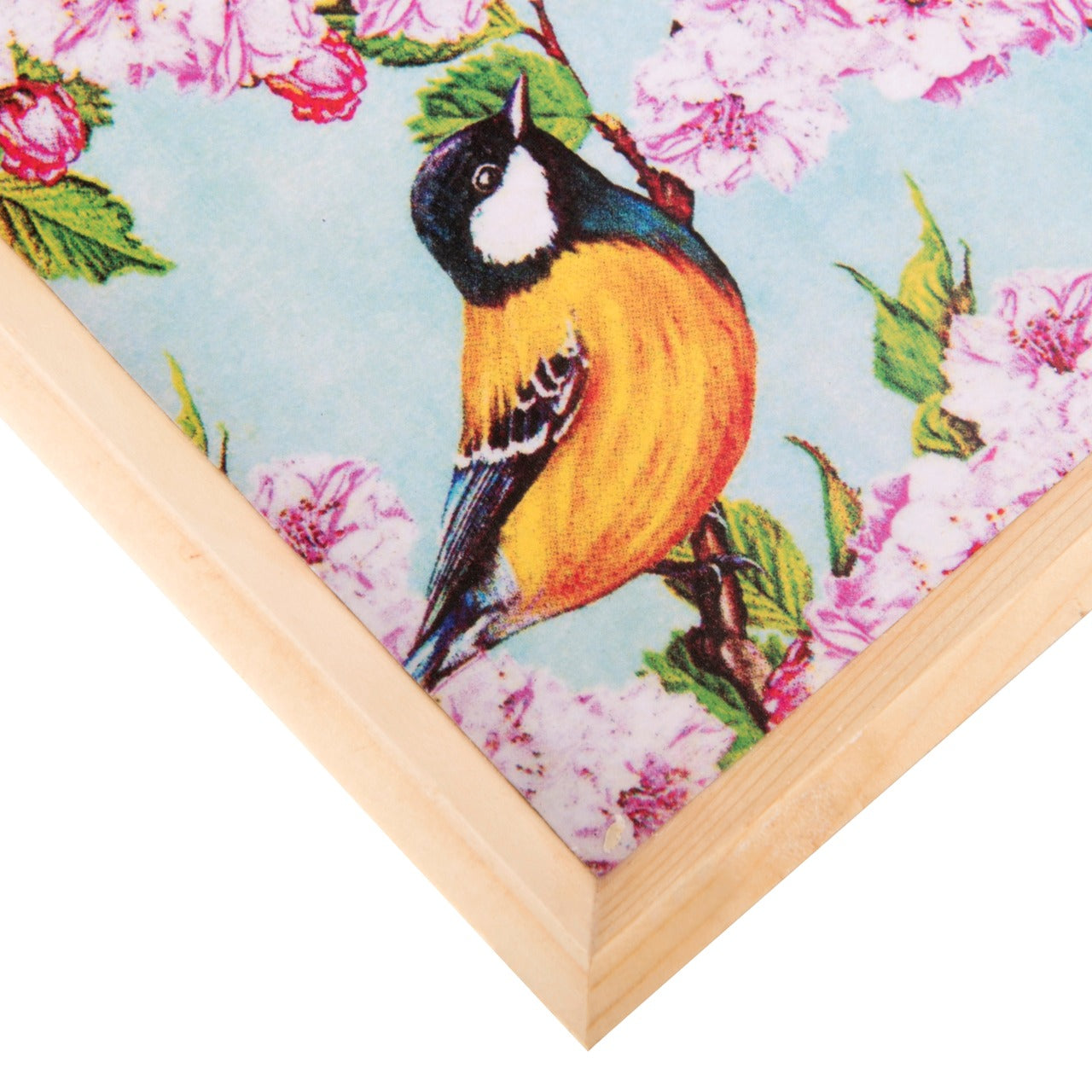 Wooden Tray, Decoupage Tray, Serving Tray