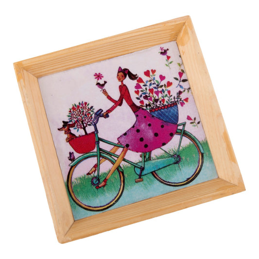 Wooden Tray, Decoupage Tray, Serving Tray