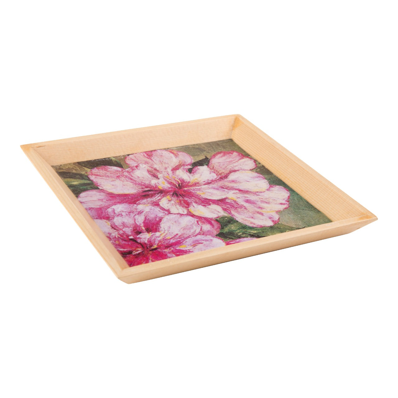 Wooden Tray, Decoupage Tray, Serving Tray