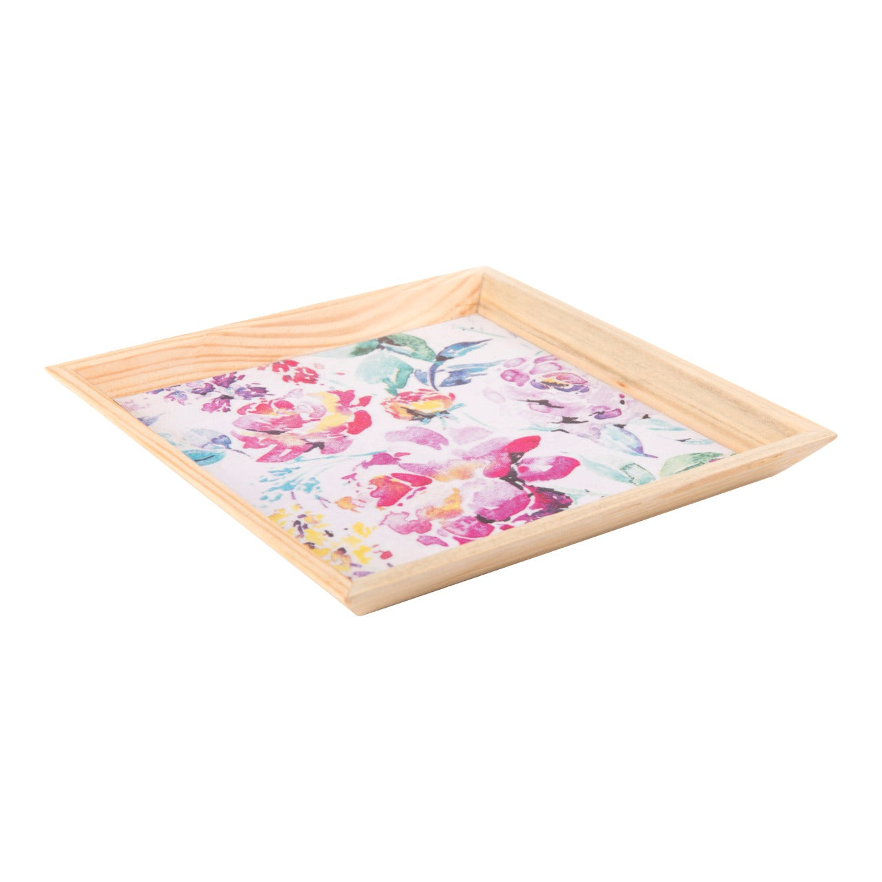 Wooden Tray, Decoupage Tray, Serving Tray
