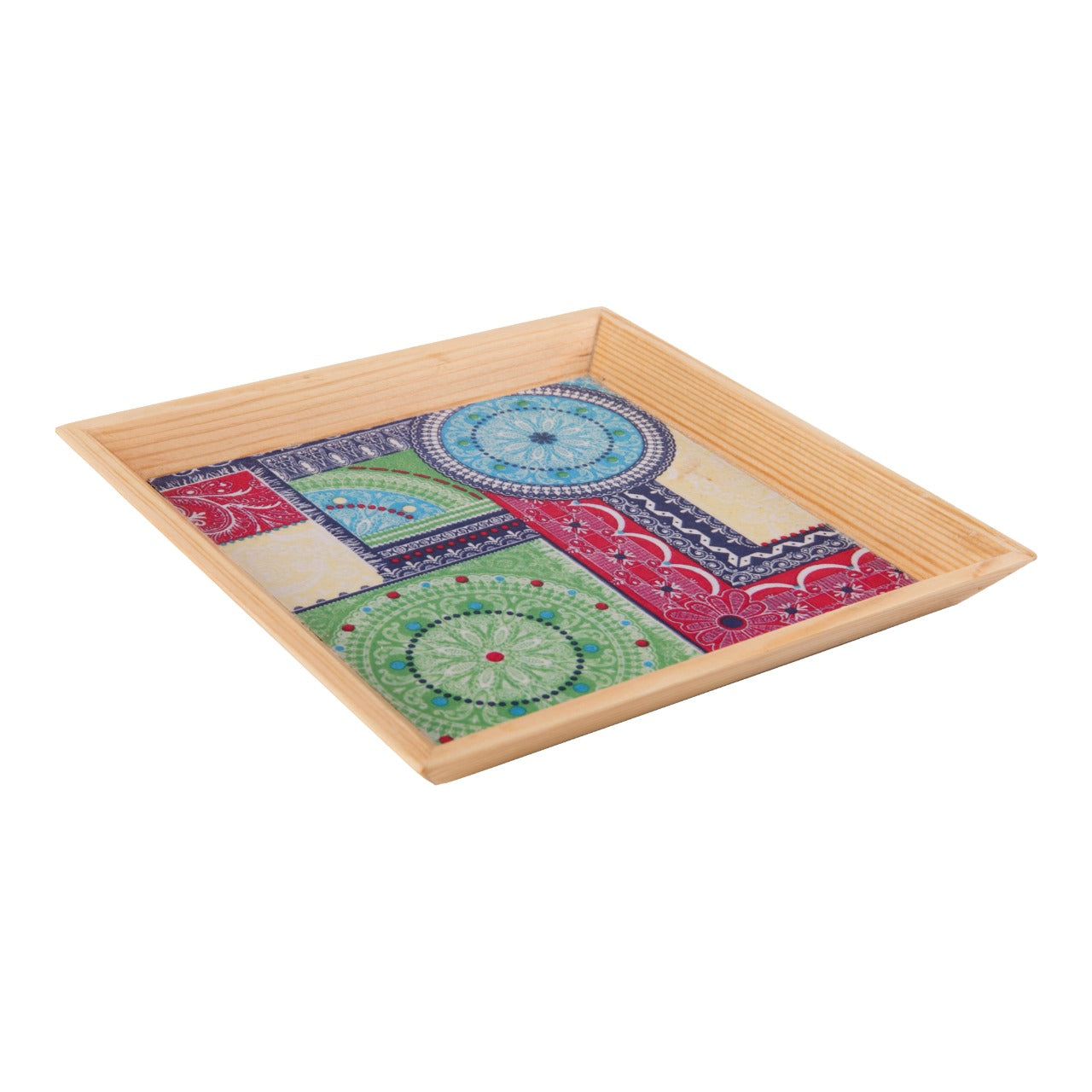 Wooden Tray, Decoupage Tray, Serving Tray