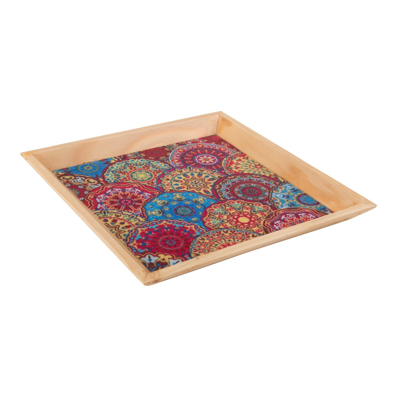 Wooden Tray, Decoupage Tray, Serving Tray
