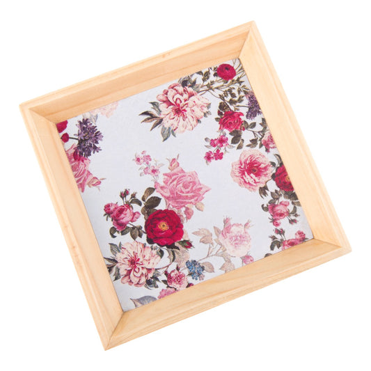 Wooden Tray, Decoupage Tray, Serving Tray