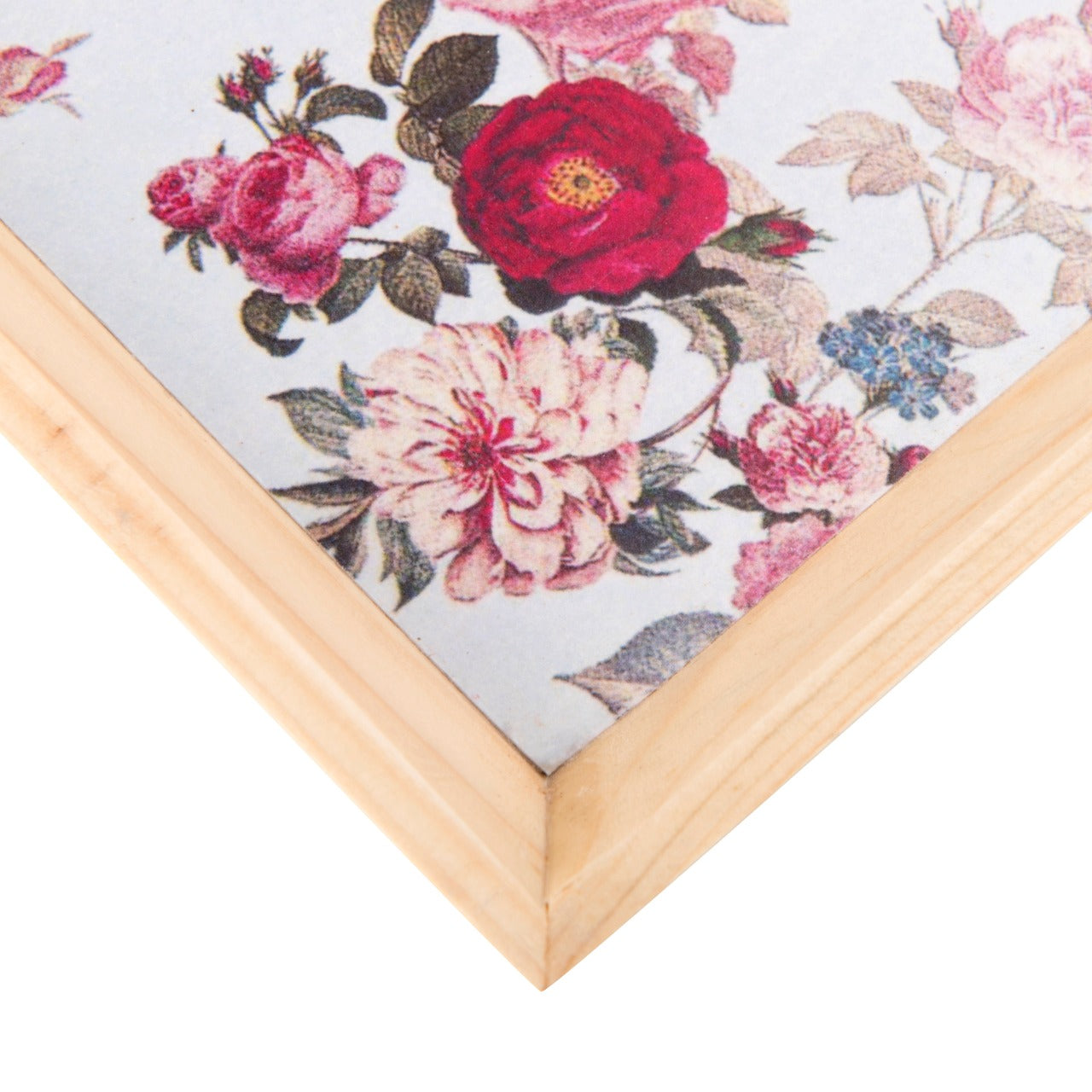 Wooden Tray, Decoupage Tray, Serving Tray