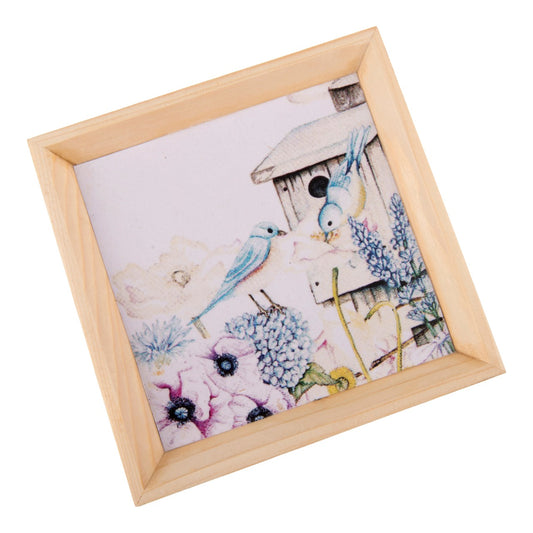 Wooden Tray, Decoupage Tray, Serving Tray