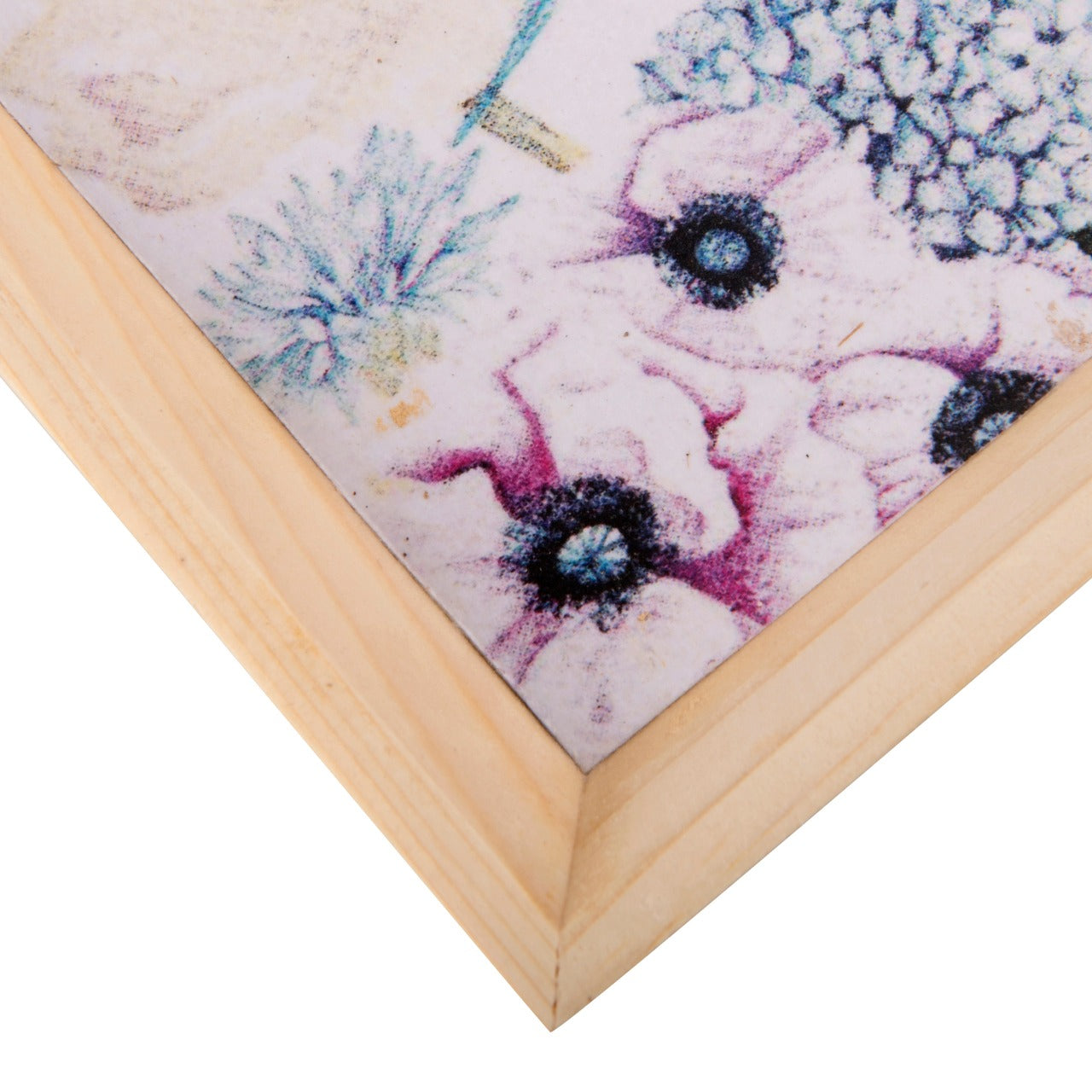 Wooden Tray, Decoupage Tray, Serving Tray