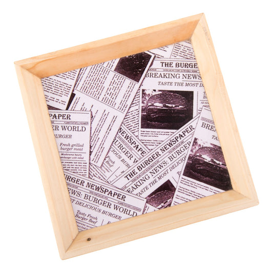 Wooden Tray, Decoupage Tray, Serving Tray