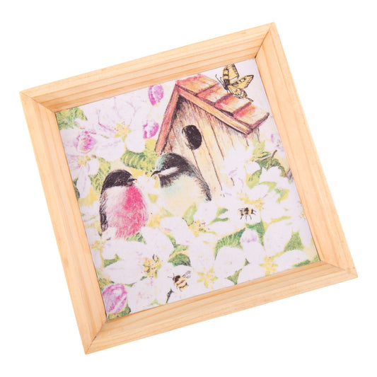 Wooden Tray, Decoupage Tray, Serving Tray