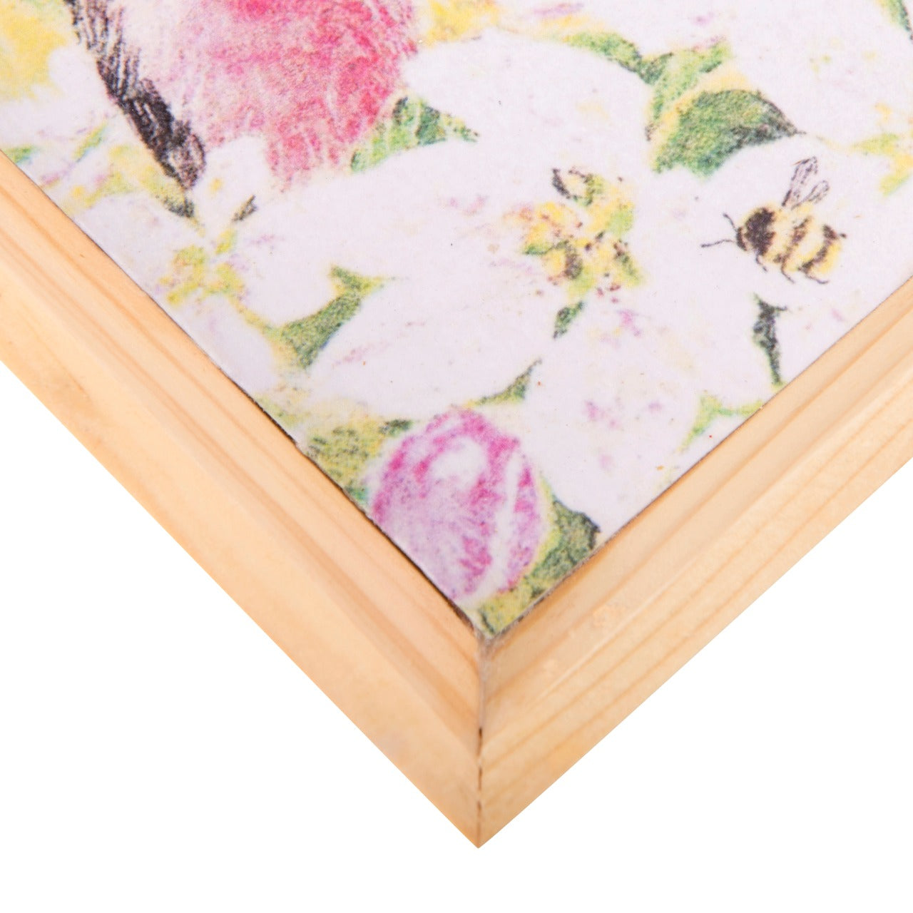 Wooden Tray, Decoupage Tray, Serving Tray