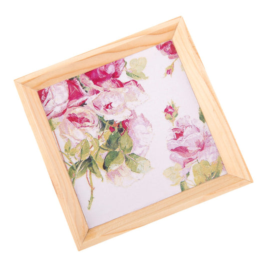 Wooden Tray, Decoupage Tray, Serving Tray