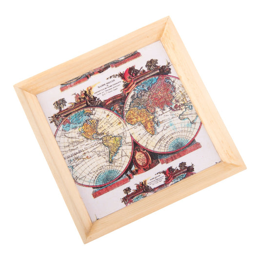 Wooden Tray, Decoupage Tray, Serving Tray