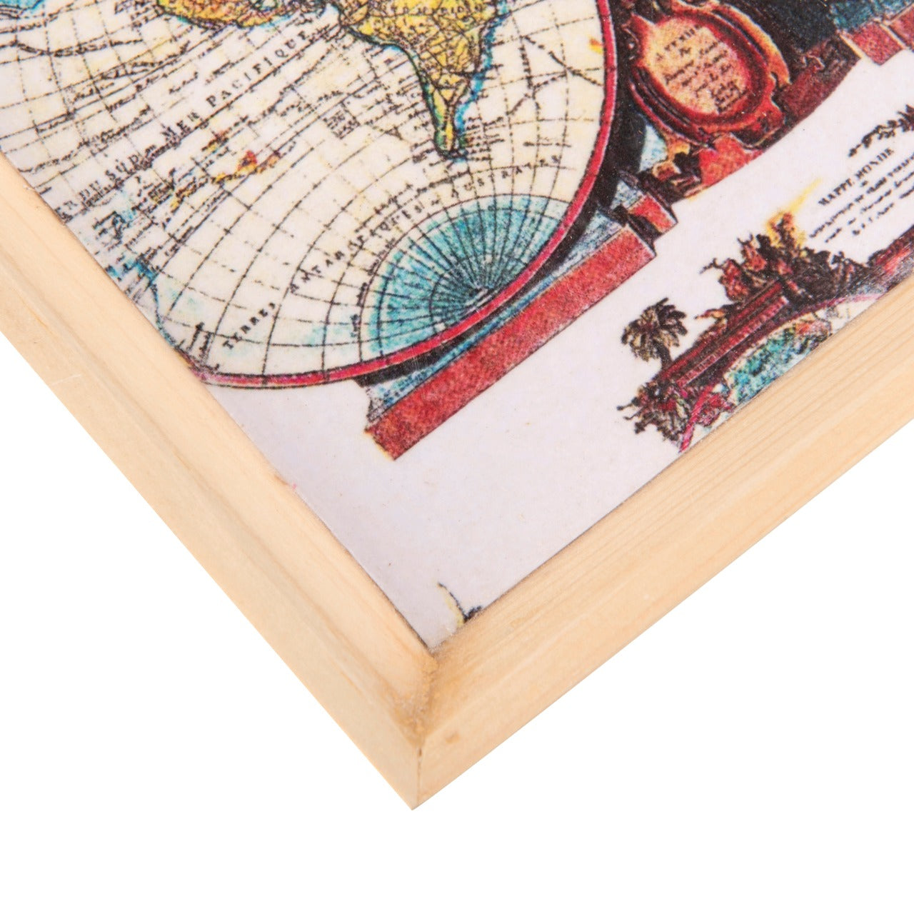Wooden Tray, Decoupage Tray, Serving Tray
