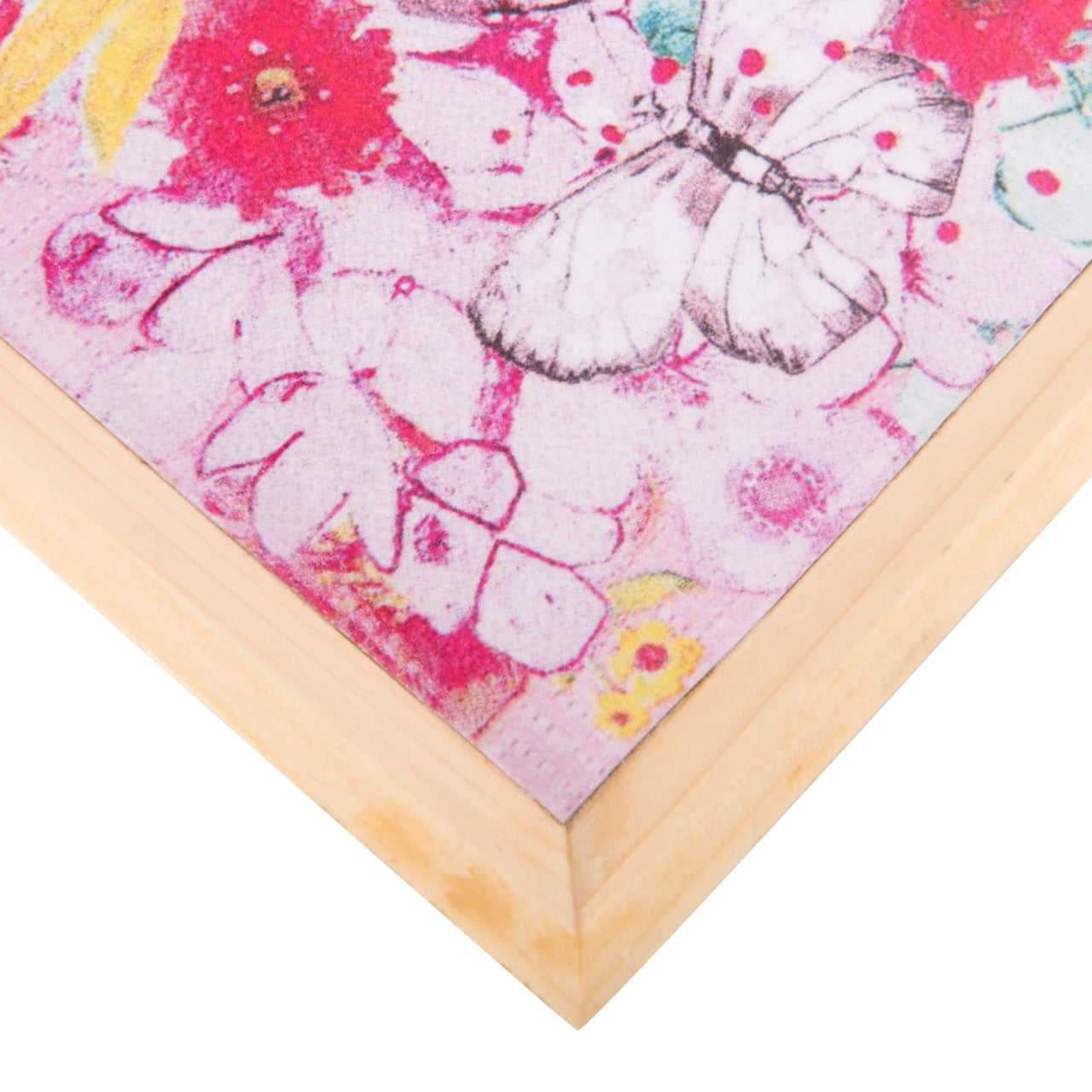 Wooden Tray, Decoupage Tray, Serving Tray