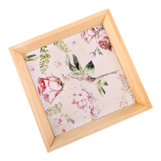 Wooden Tray, Decoupage Tray, Serving Tray
