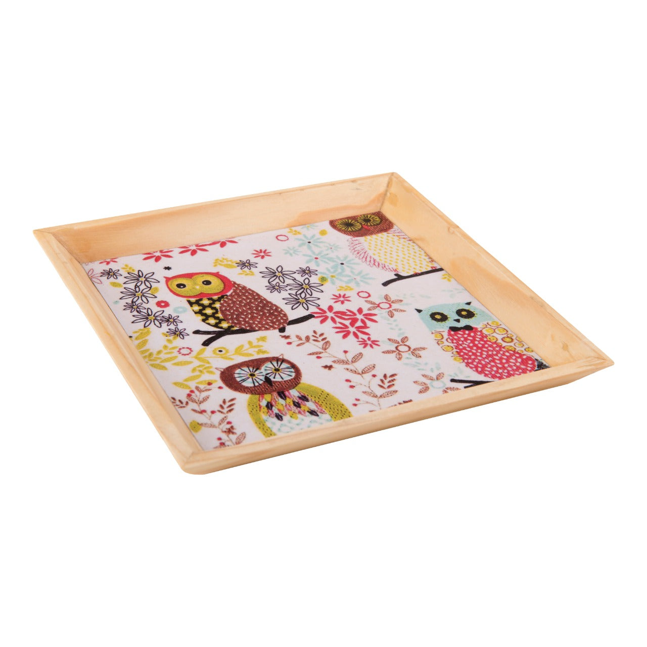 Wooden Tray, Decoupage Tray, Serving Tray