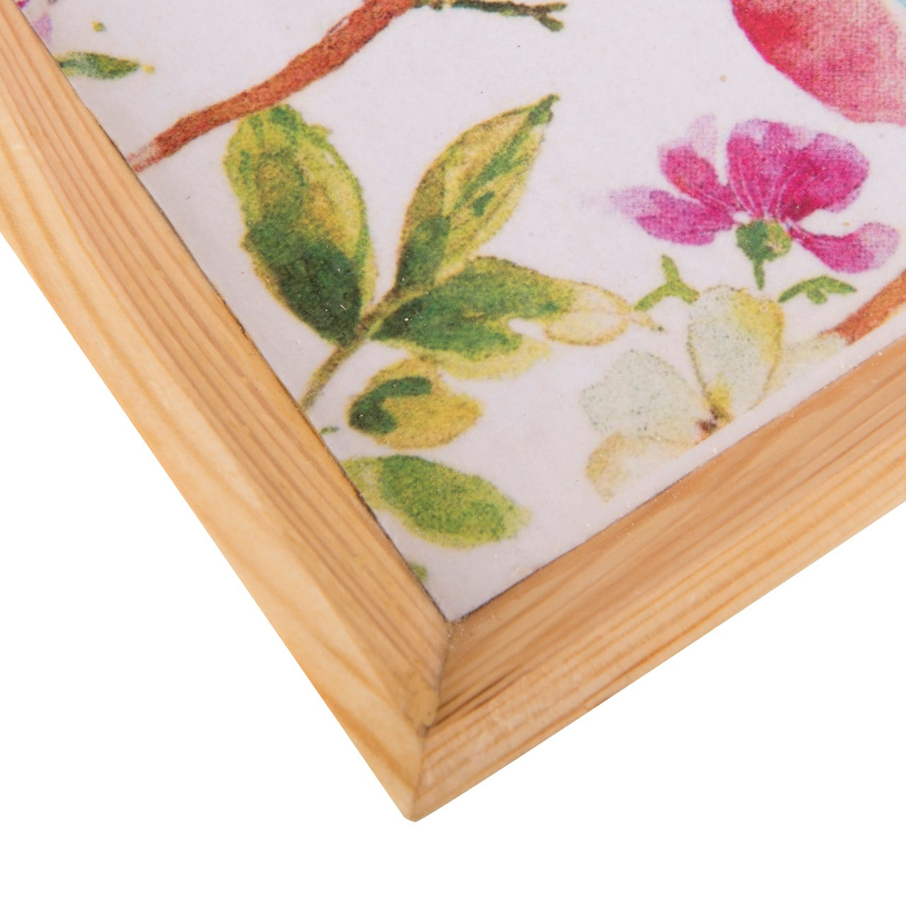 Wooden Tray, Decoupage Tray, Serving Tray