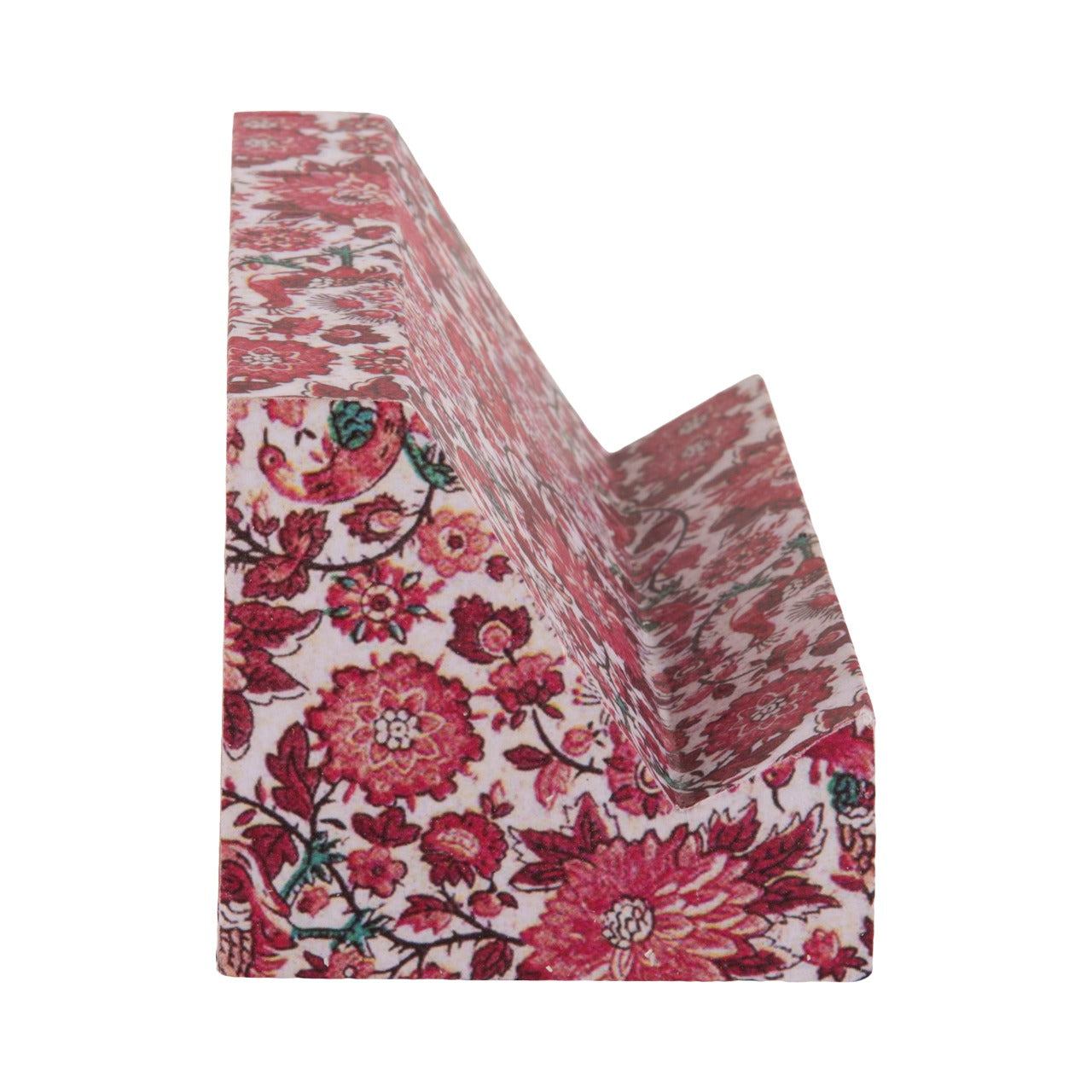A Tiny Mistake Red Spring Floral Phone Stand for Charging and Watching Videos