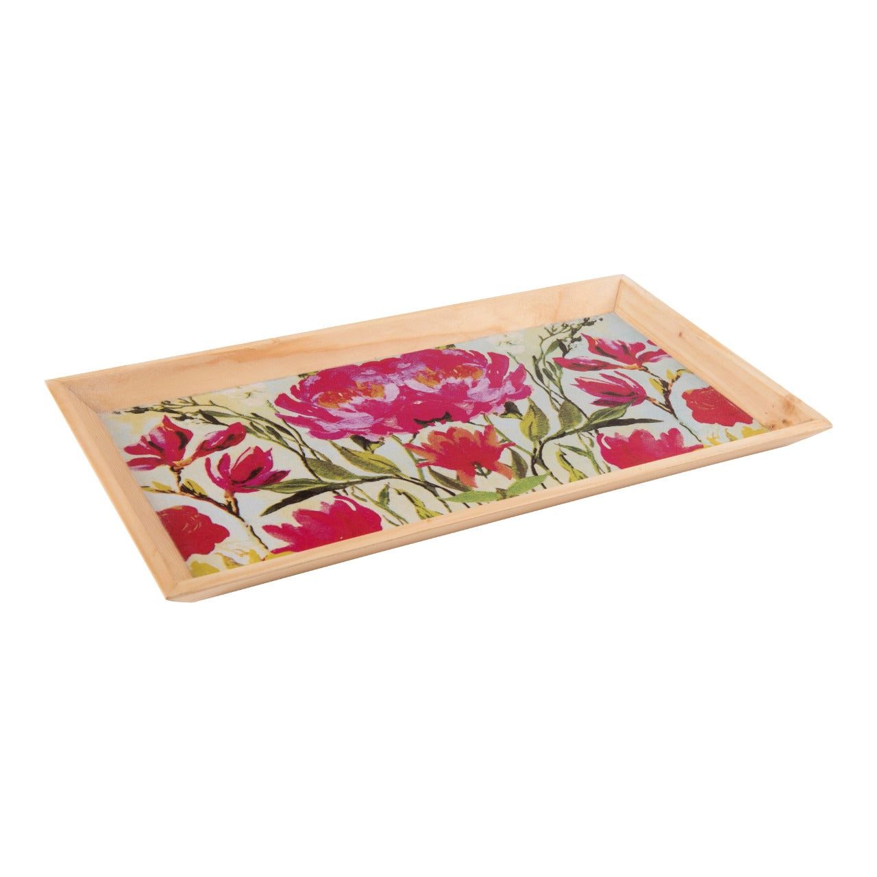 Wooden Tray, Decoupage Tray, Serving Tray