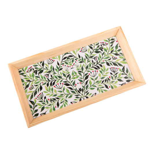 Wooden Tray, Decoupage Tray, Serving Tray
