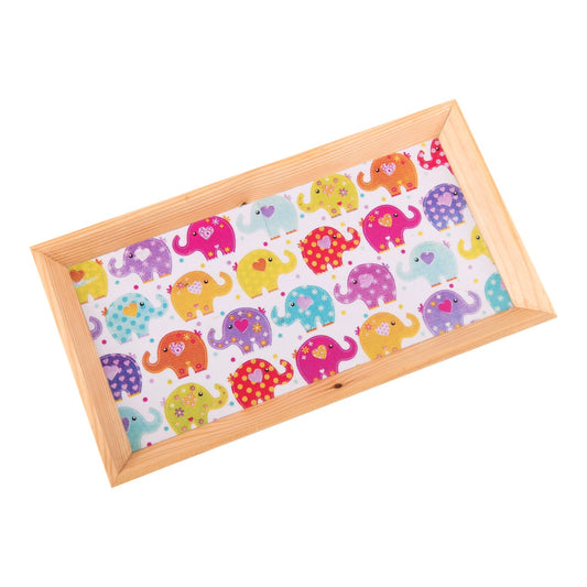 Wooden Tray, Decoupage Tray, Serving Tray