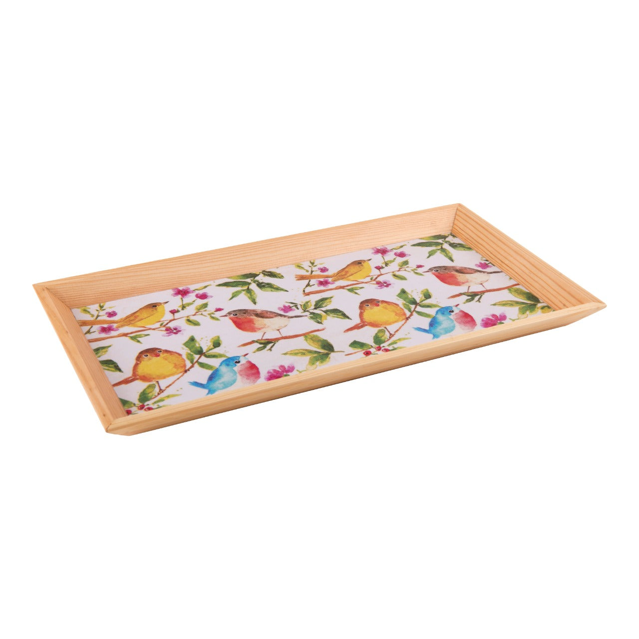 Wooden Tray, Decoupage Tray, Serving Tray