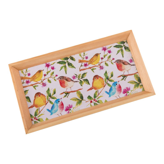 Wooden Tray, Decoupage Tray, Serving Tray