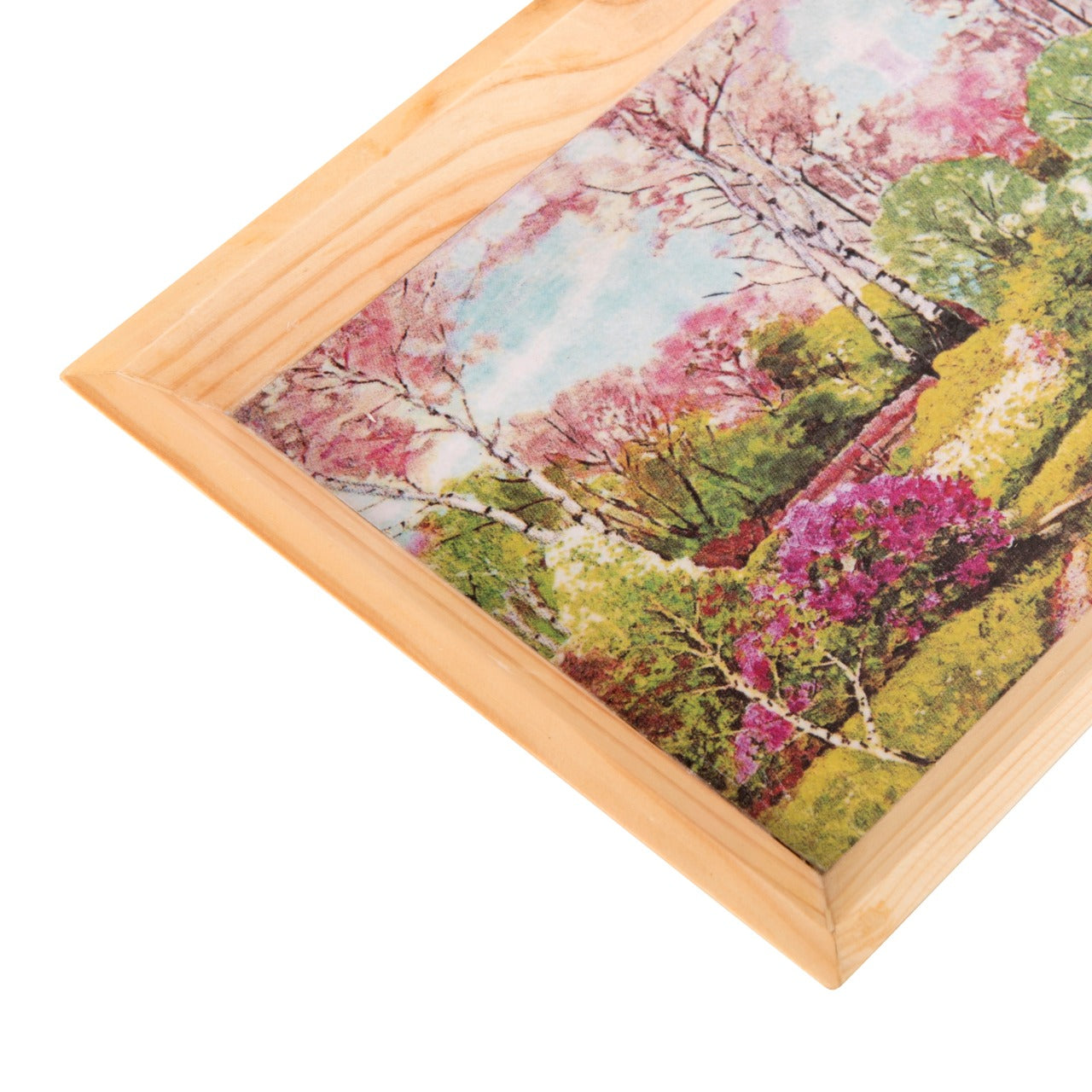 Wooden Tray, Decoupage Tray, Serving Tray