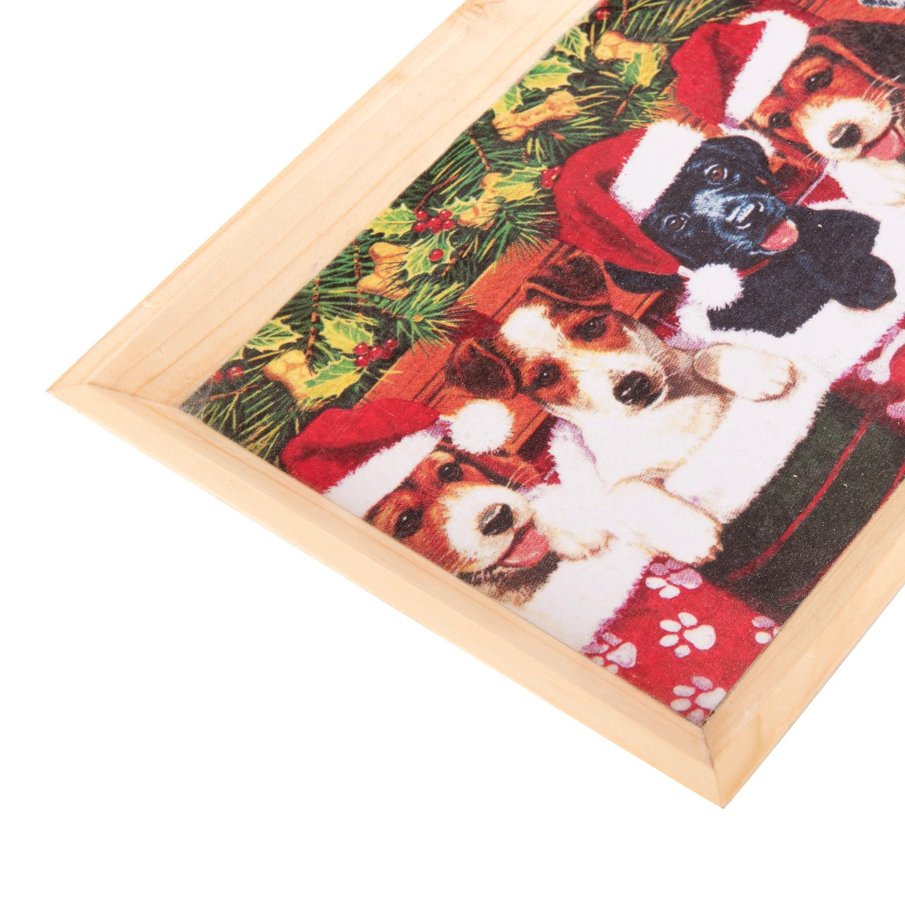 Wooden Tray, Decoupage Tray, Serving Tray