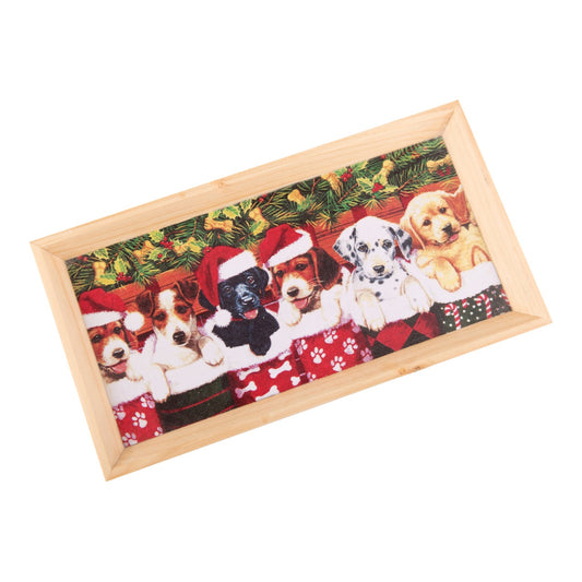 Wooden Tray, Decoupage Tray, Serving Tray