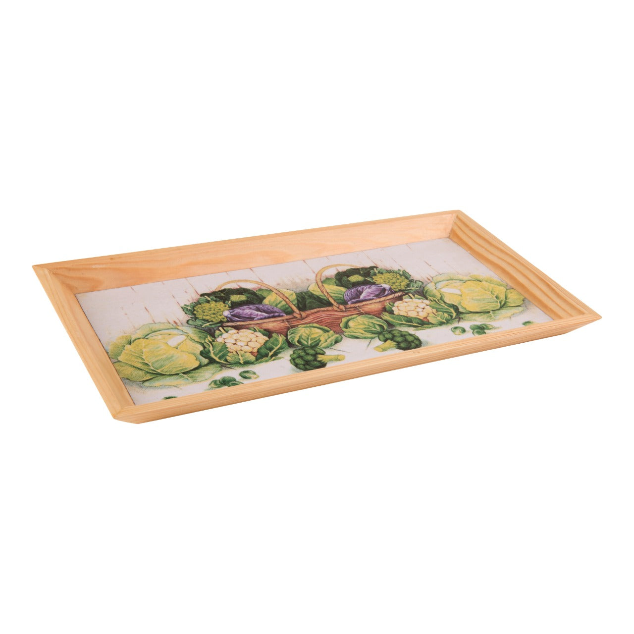 Wooden Tray, Decoupage Tray, Serving Tray