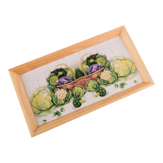 Wooden Tray, Decoupage Tray, Serving Tray