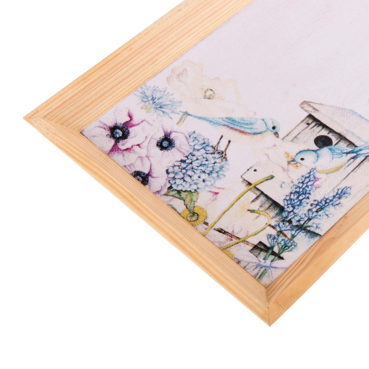Wooden Tray, Decoupage Tray, Serving Tray