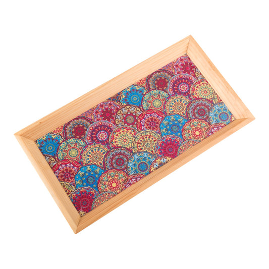 Wooden Tray, Decoupage Tray, Serving Tray