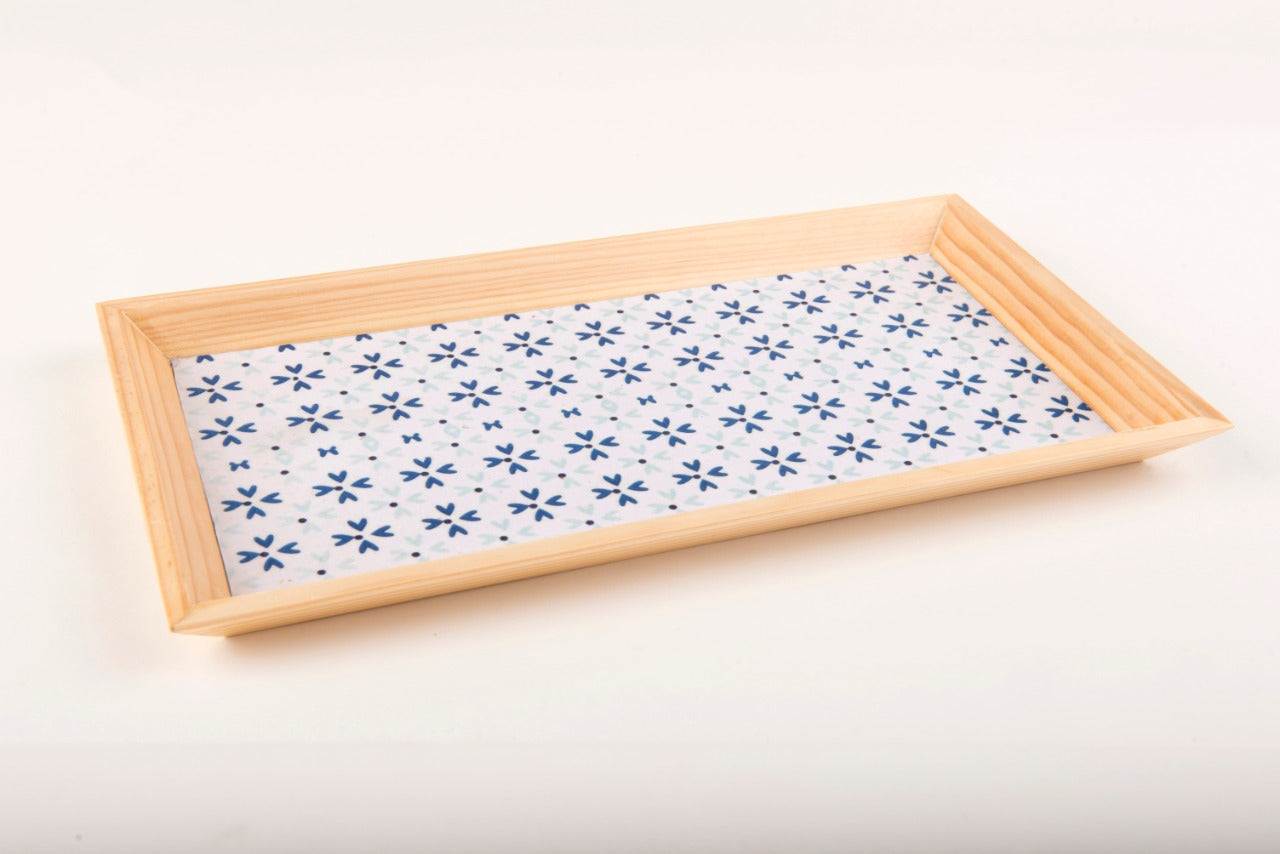 Wooden Tray, Decoupage Tray, Serving Tray