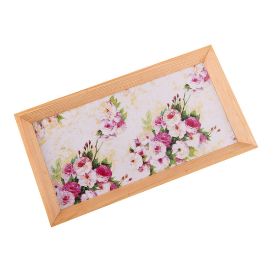 Wooden Tray, Decoupage Tray, Serving Tray