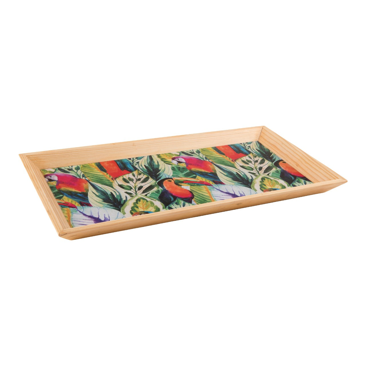 Wooden Tray, Decoupage Tray, Serving Tray