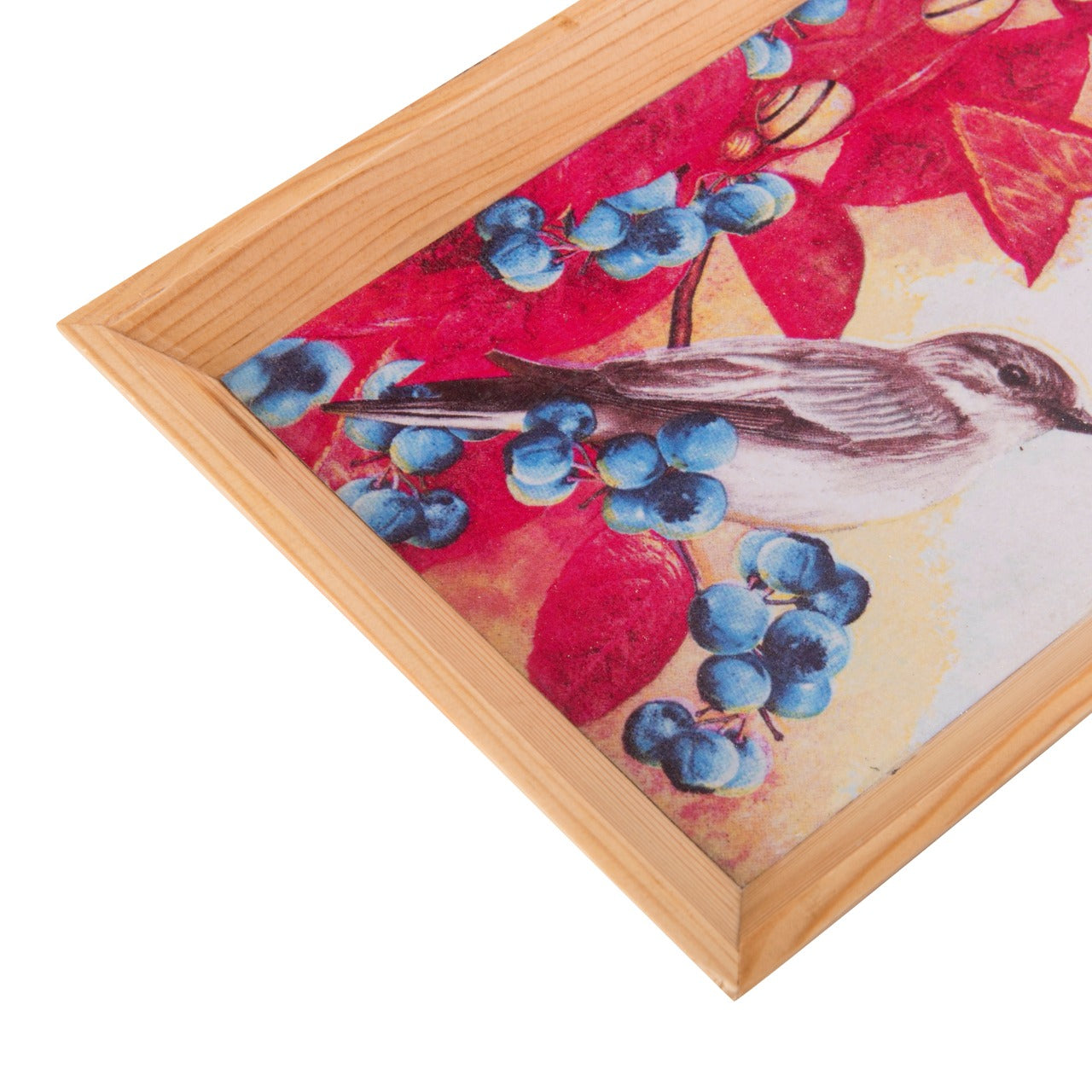 Wooden Tray, Decoupage Tray, Serving Tray