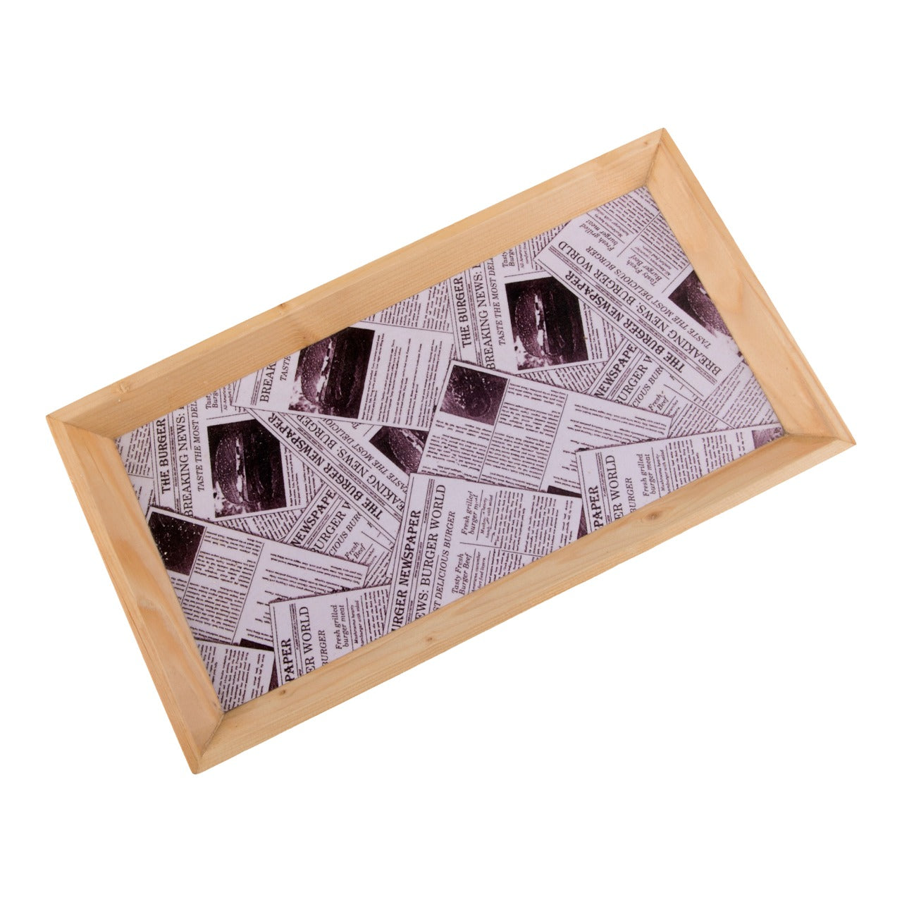 Wooden Tray, Decoupage Tray, Serving Tray