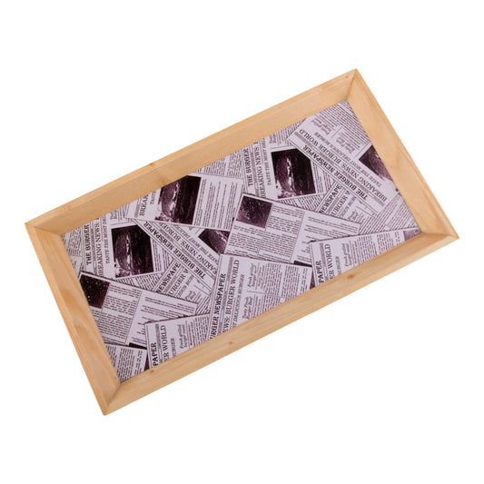 Wooden Tray, Decoupage Tray, Serving Tray