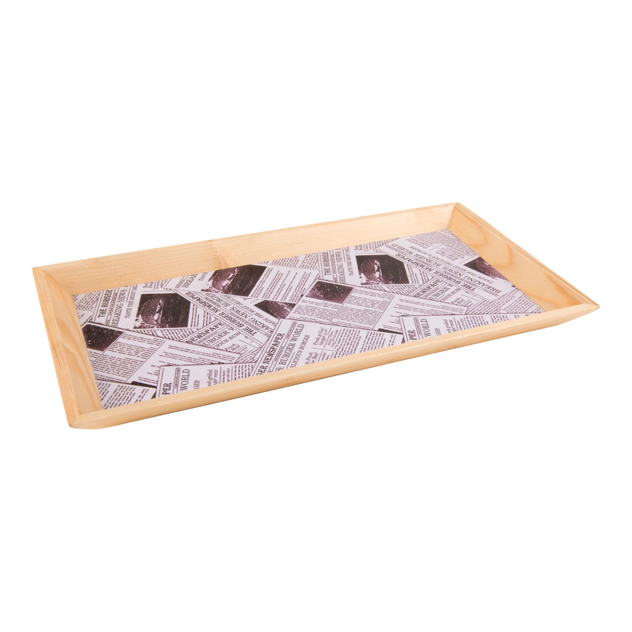 Wooden Tray, Decoupage Tray, Serving Tray